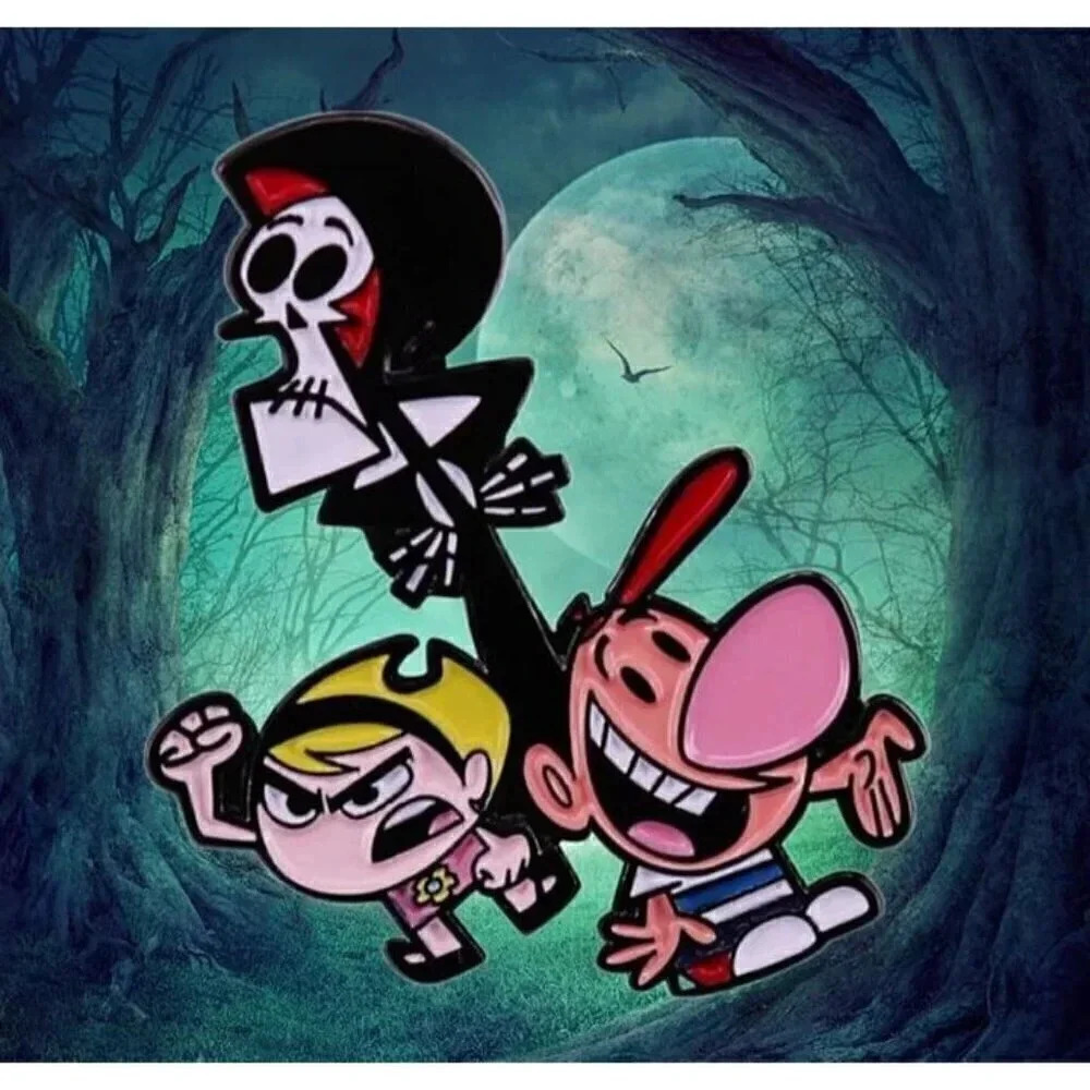 Cartoon Network The Grim Adventures of Billy and Mandy Enamel Pin